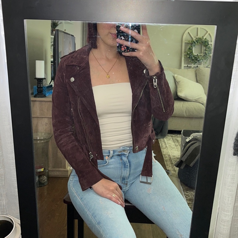 BLANK NYC Leather Jacket